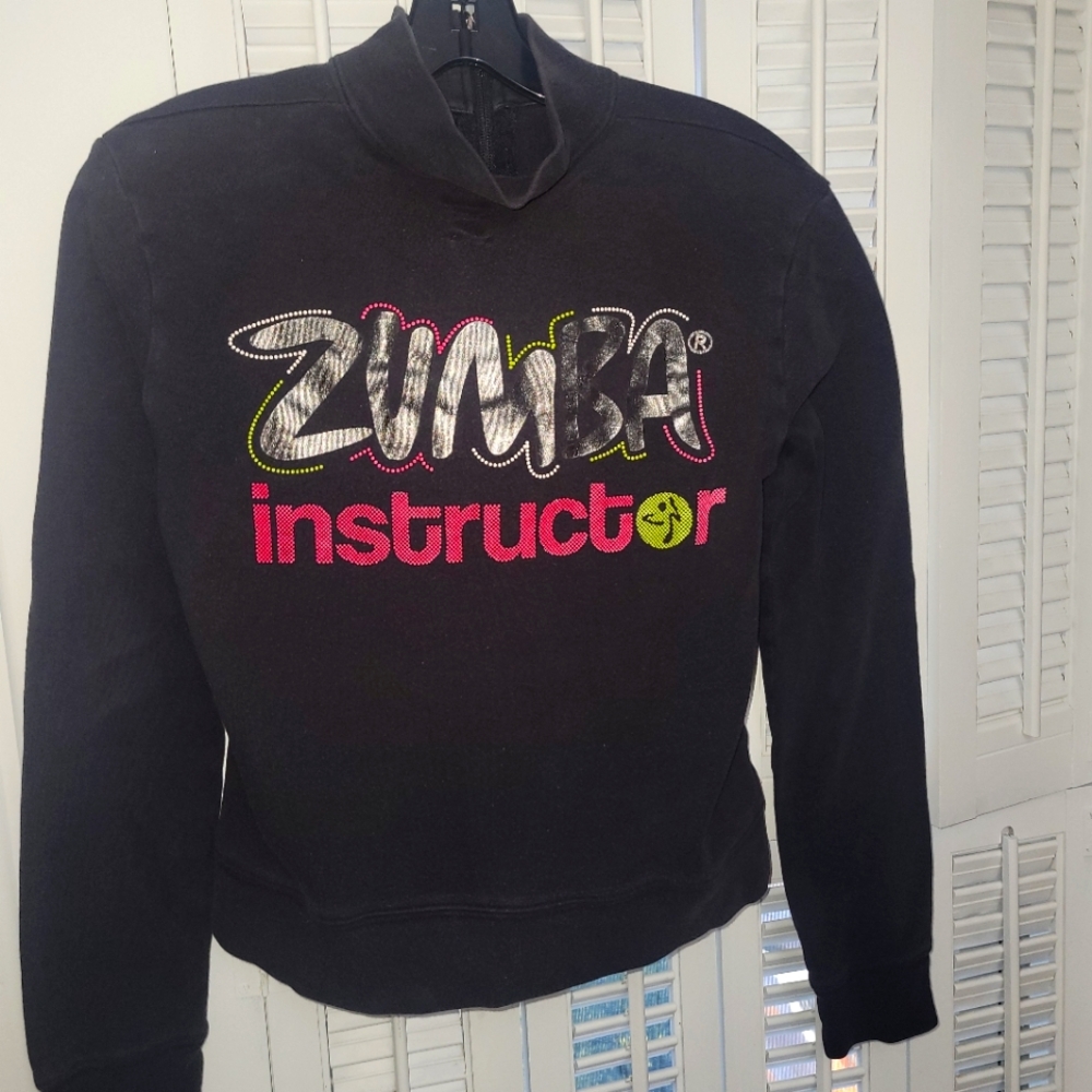 Zumba Instructor Black Sweatshirt